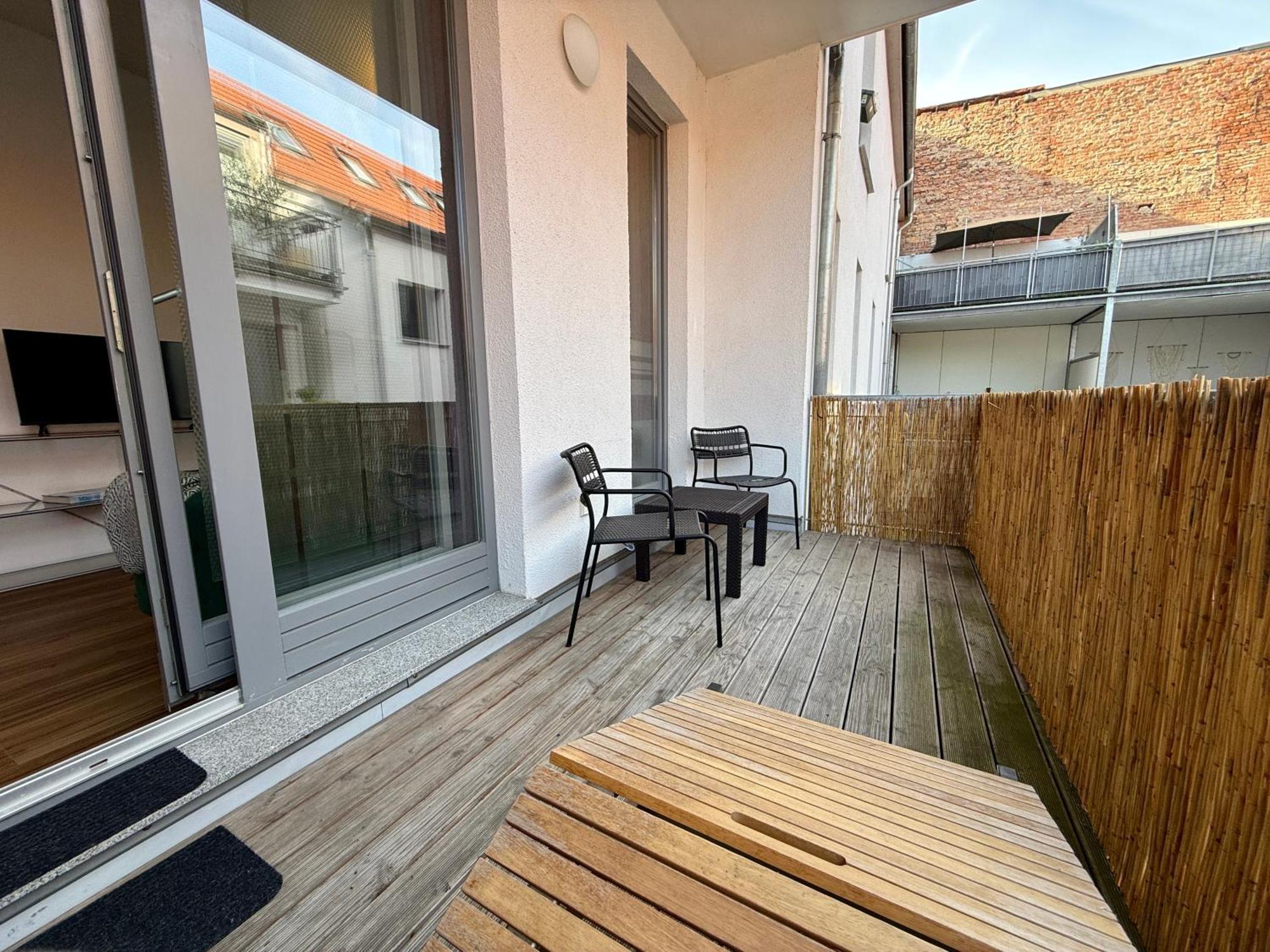 Balkon, Zentral, Modern, Erfurt City Ngoại thất bức ảnh
